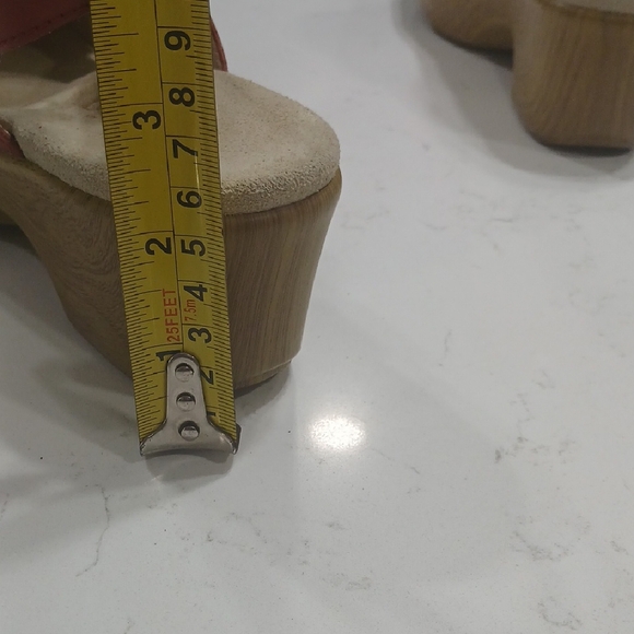 Alegria Red Women's Mules Sz6 Leather Upper And Linning New Without Tag Or Box - Picture 6 of 10